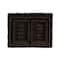 Household Essentials Dark Brown Wicker Storage Basket Set